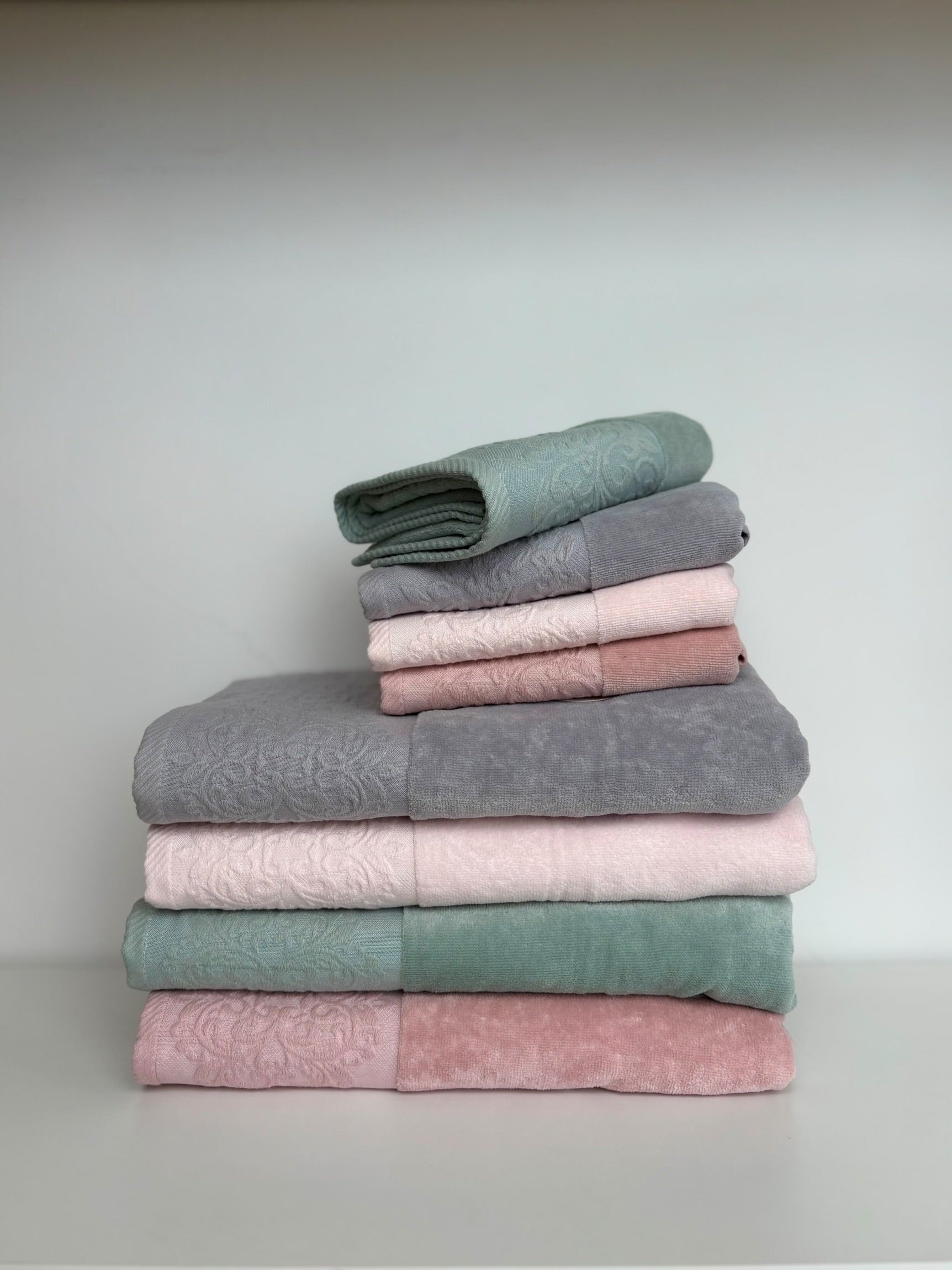 Ensemble de 2 Serviettes 100% Coton – MBH