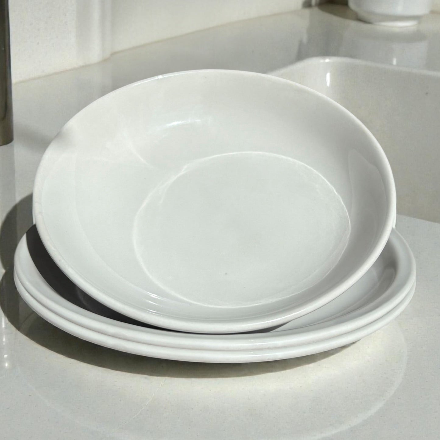 Assiette Calotte Gironde Blanc 2026