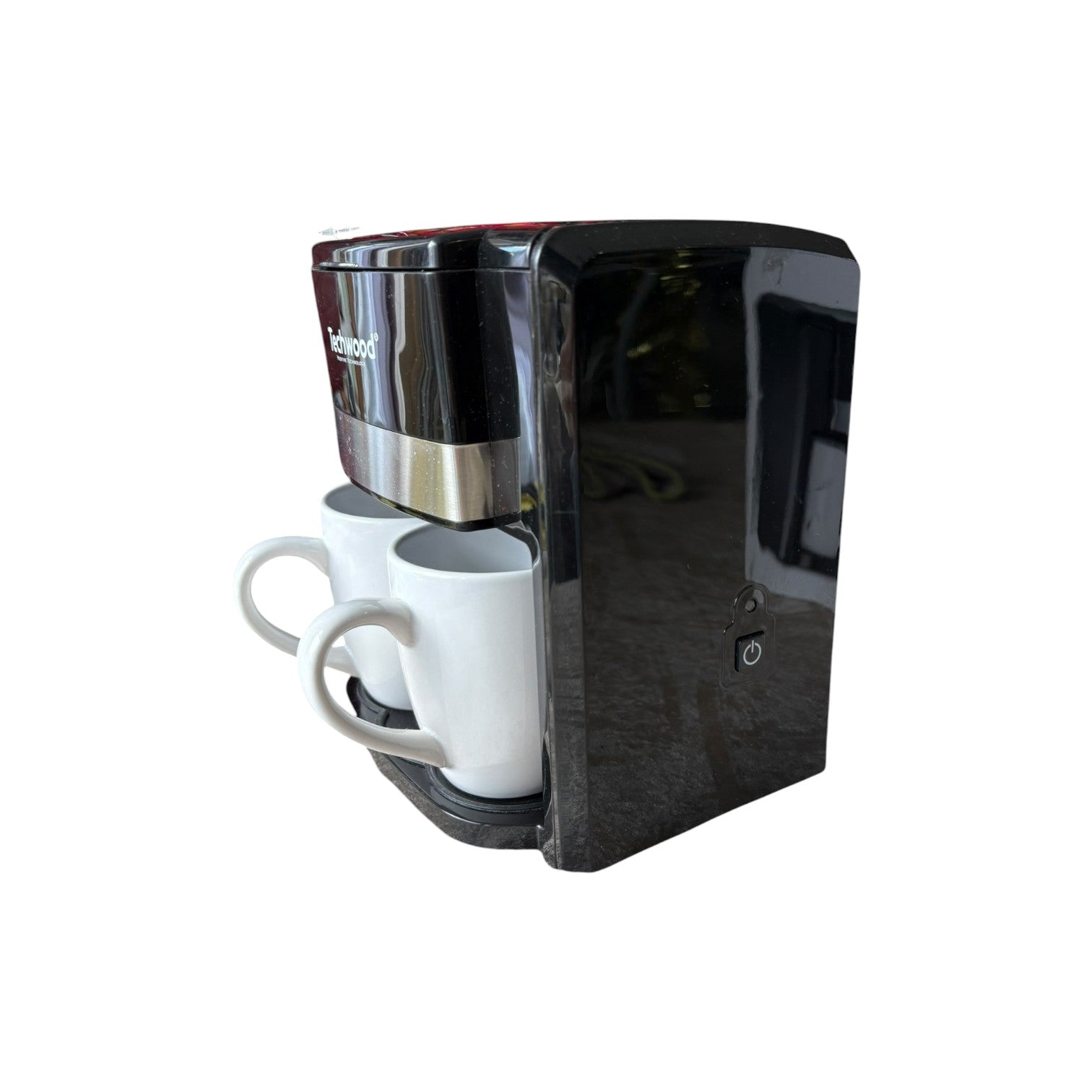 Cafetière Électrique Noir/Blanc Duo TCA-206 500W - TECHWOOD