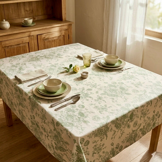Nappe de Table Verte en V-Light - MBH