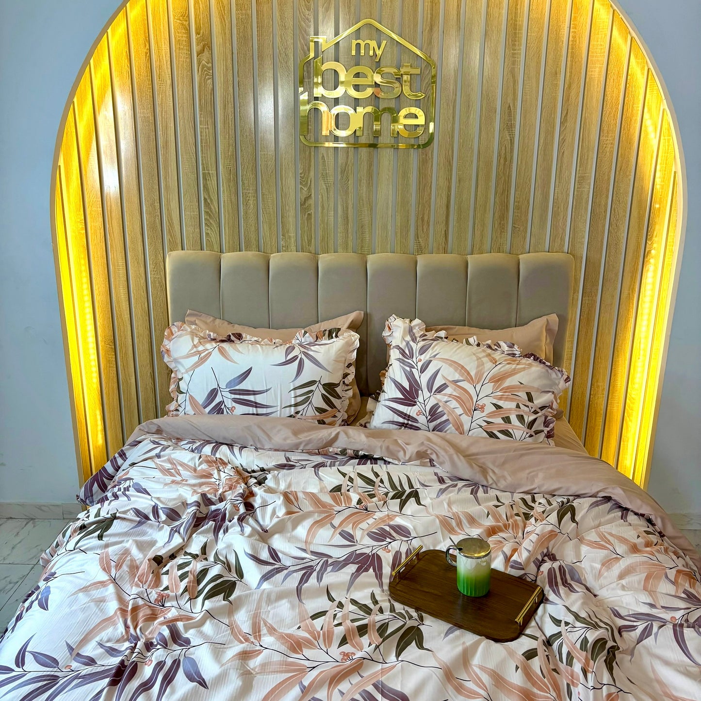 Ensemble Housse de Couette « Jardin Secret » 7 pièces - MBH