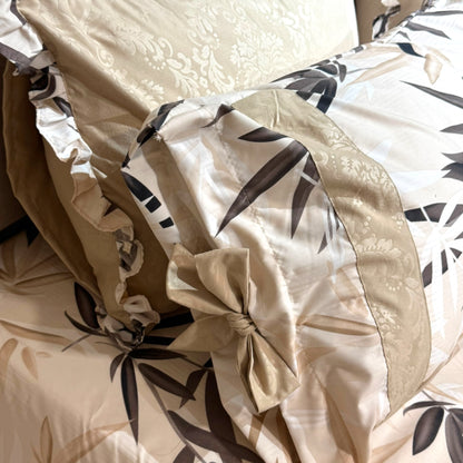 Parure de lit complète PRESTIGE – 7 pièces en coton peigné | My Best Home