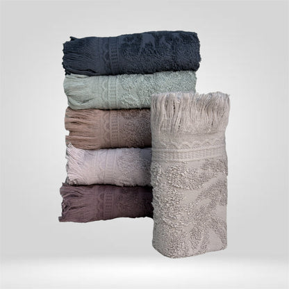 Lot de 6 Serviettes Intimes 100% Coton – MBH