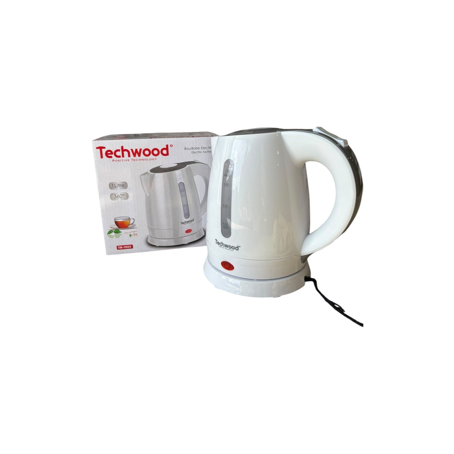 Bouilloire électrique TB-1023 1L - TECHWOOD