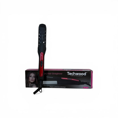 Lisseur Cheveux TECHWOOD TFL-096 35W - Noir