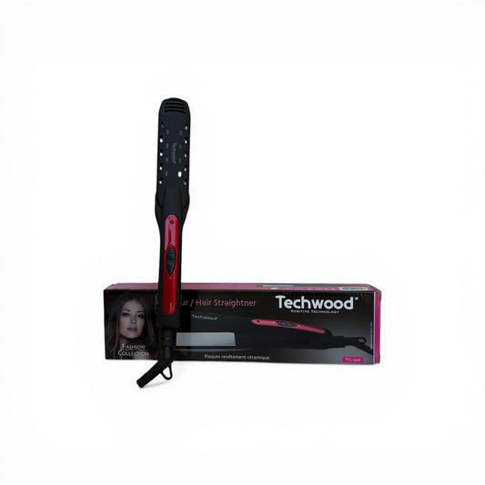 Lisseur Cheveux TECHWOOD TFL-096 35W - Noir