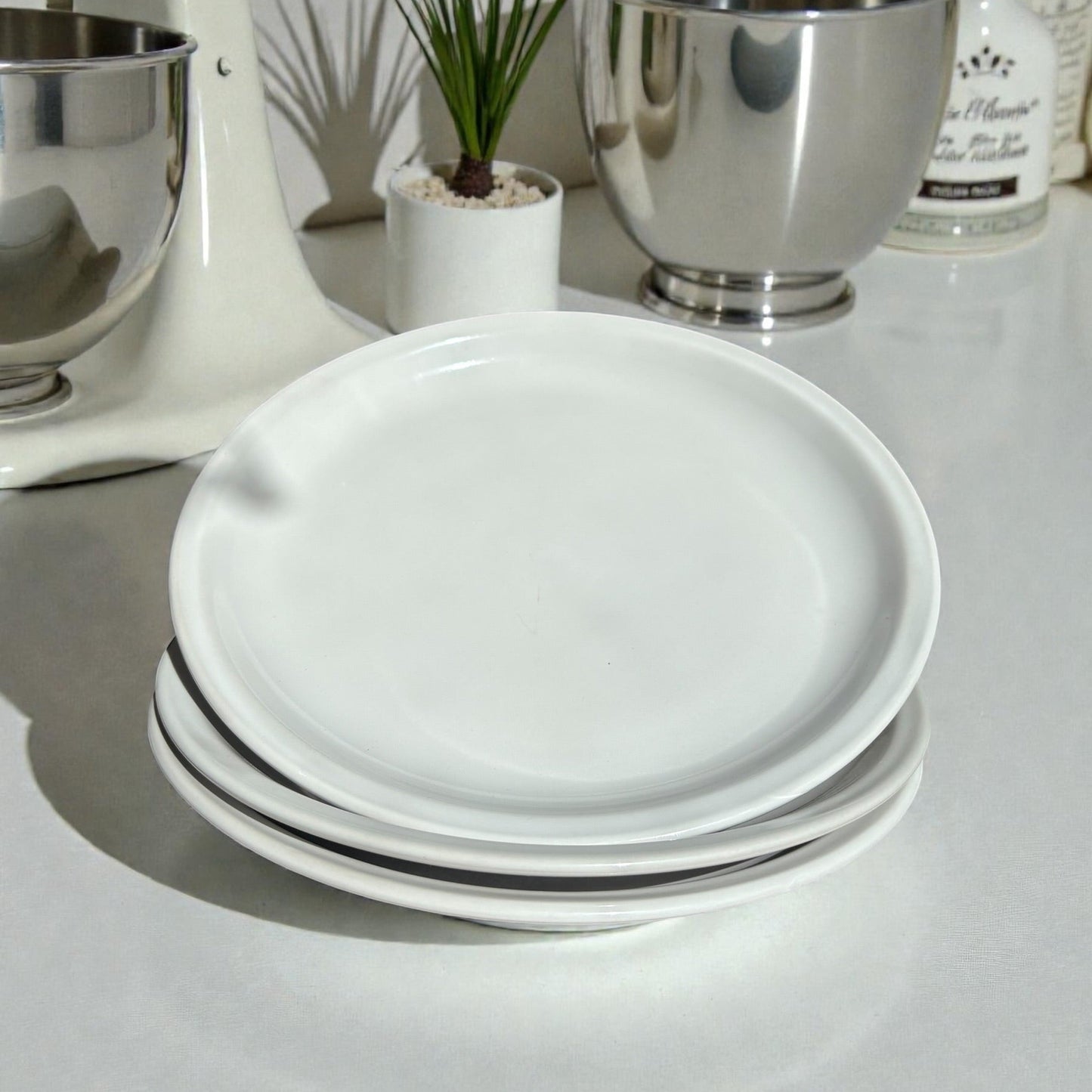 Assiette Plate 24 Gironde Blanc 2026