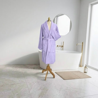Peignoir Unisexe en Coton Pur – MBH