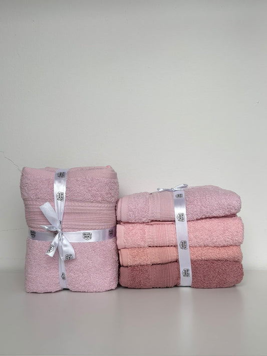 Lot de 4 Serviettes Visage 100% Coton 90x50 cm – MBH