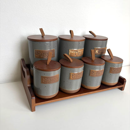 Ensemble de Rangement Cuisine en Céramique – MBH