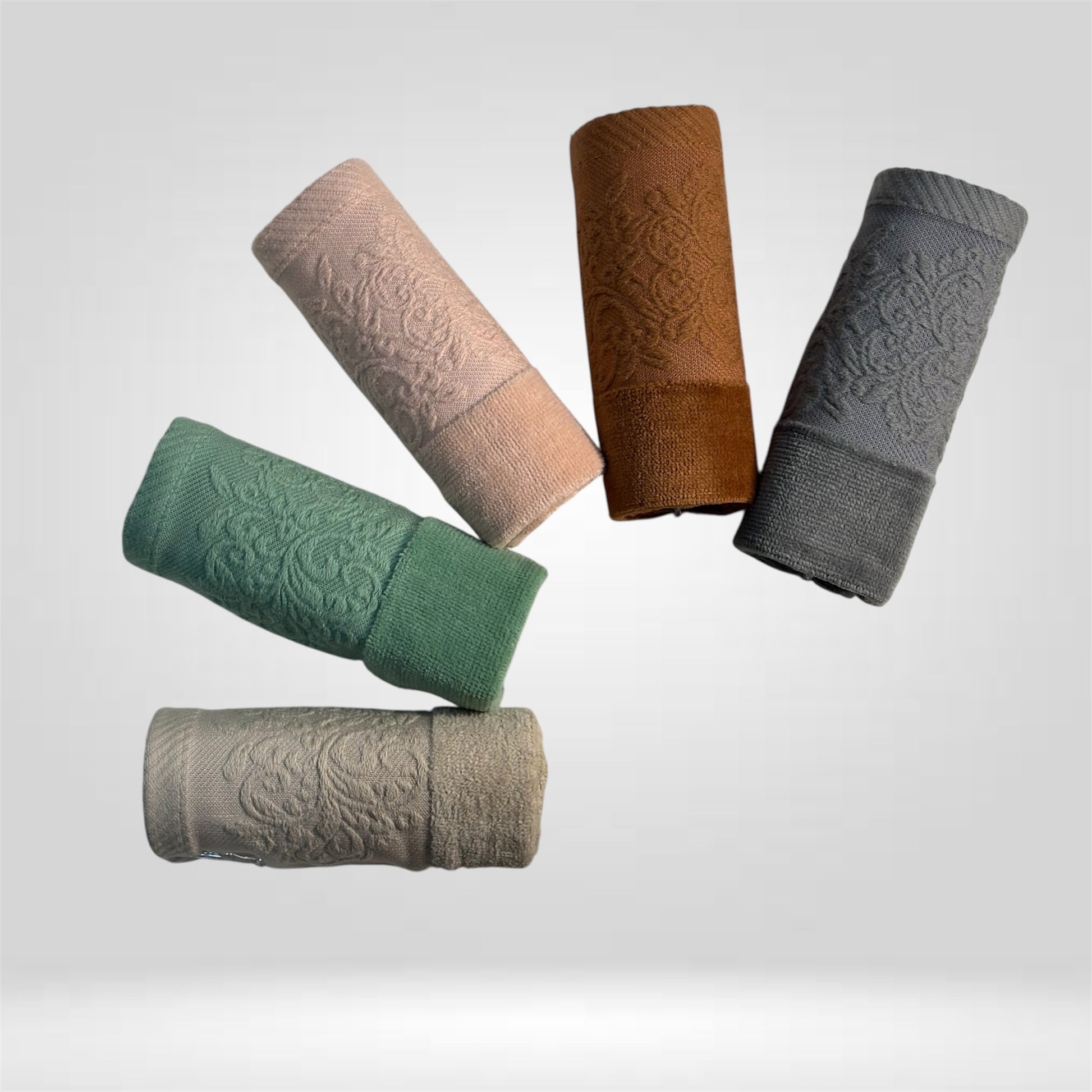 Lot de 5 Serviettes Intimes 100% Coton – MBH