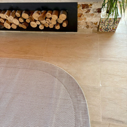 Tapis Ovale Bouclette Crème – MBH