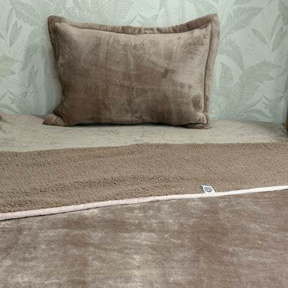 Parure de Lit Polaire Double Face 1 Place et Demi – MBH