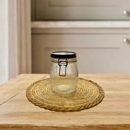 Bocal de Rangement en Verre & Bois – MBH