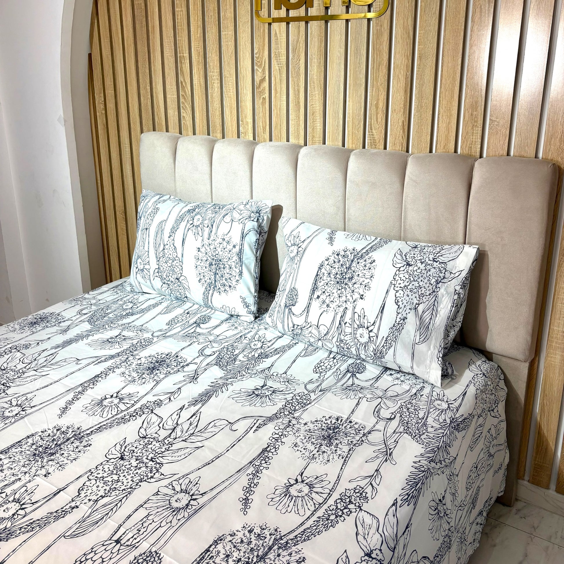 ENSEMBLE DE LITERIE | TAIES + DRAP PLAT - MBH