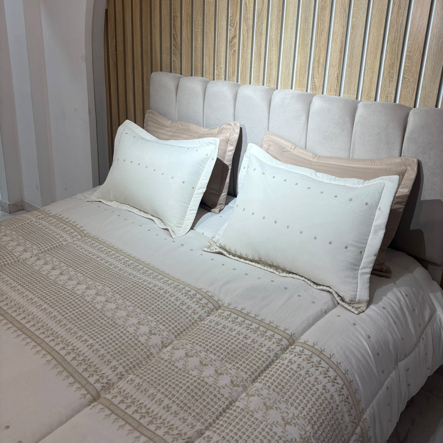 PARURE DE LIT MARIAGE KING SIZE KAMRAYA – MBH