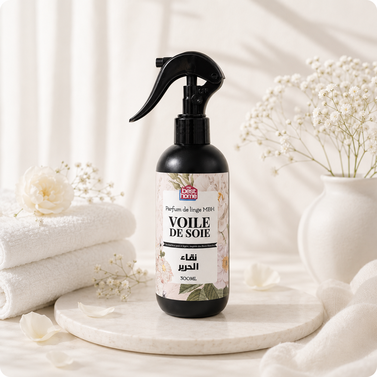 Parfum de Linge VOILE DE SOIE | نقاء الحرير - MBH