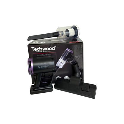 Aspirateur Balai  2 en 1 Multi-Cyclonique - TECHWOOD