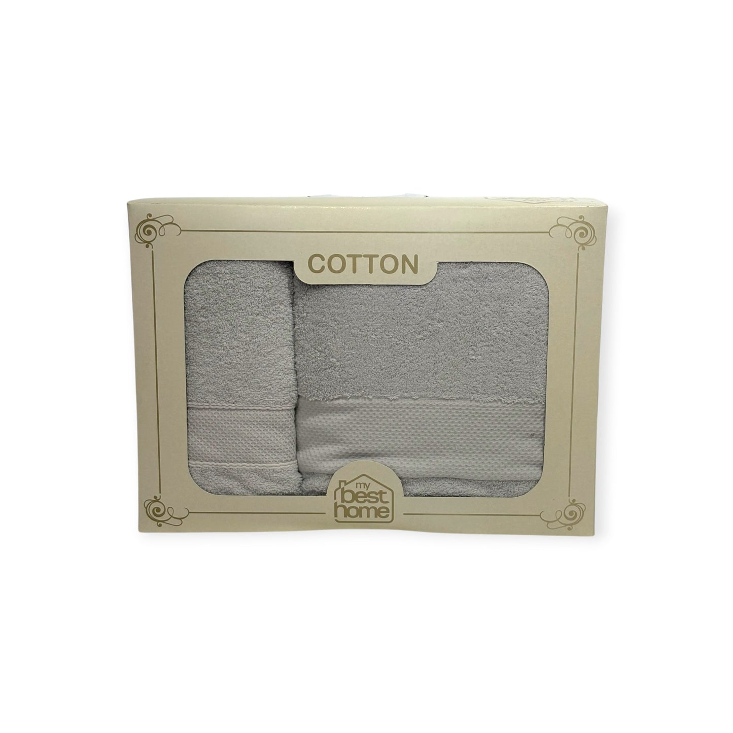 Ensemble de Douche 2 Pièces 100% Coton – MBH