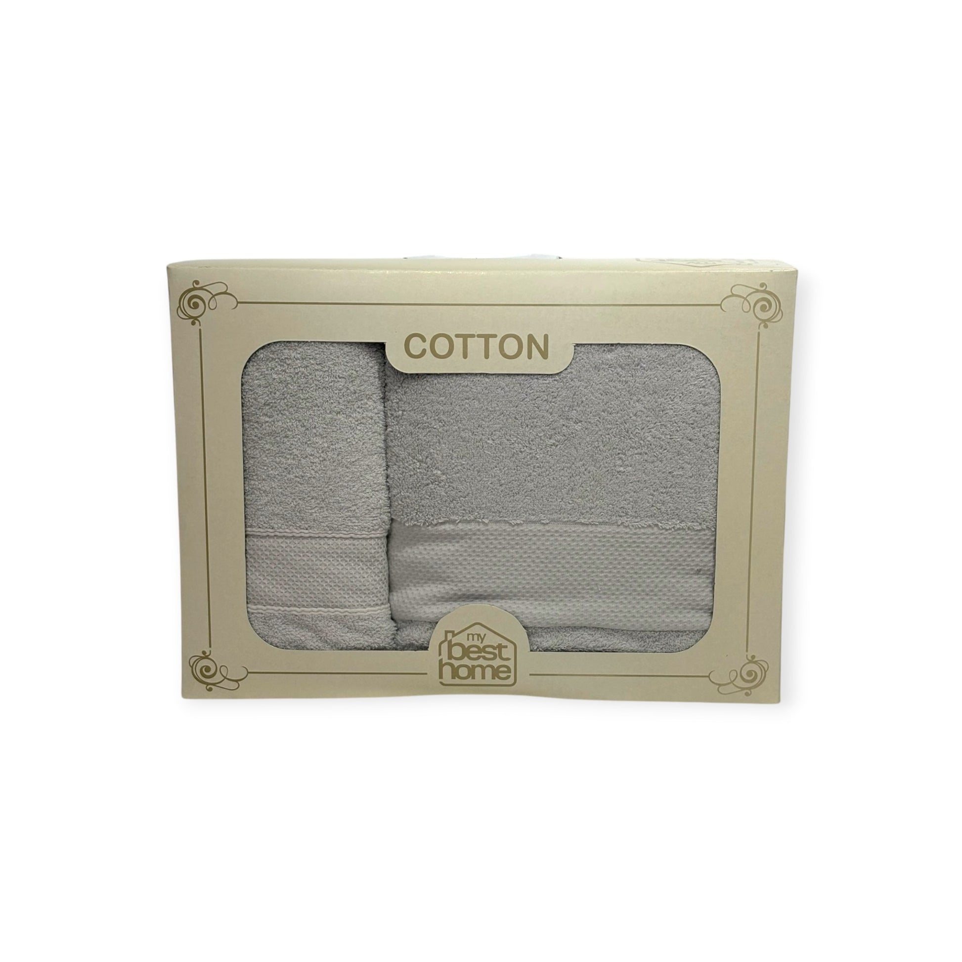 Ensemble de Douche 2 Pièces 100% Coton – MBH