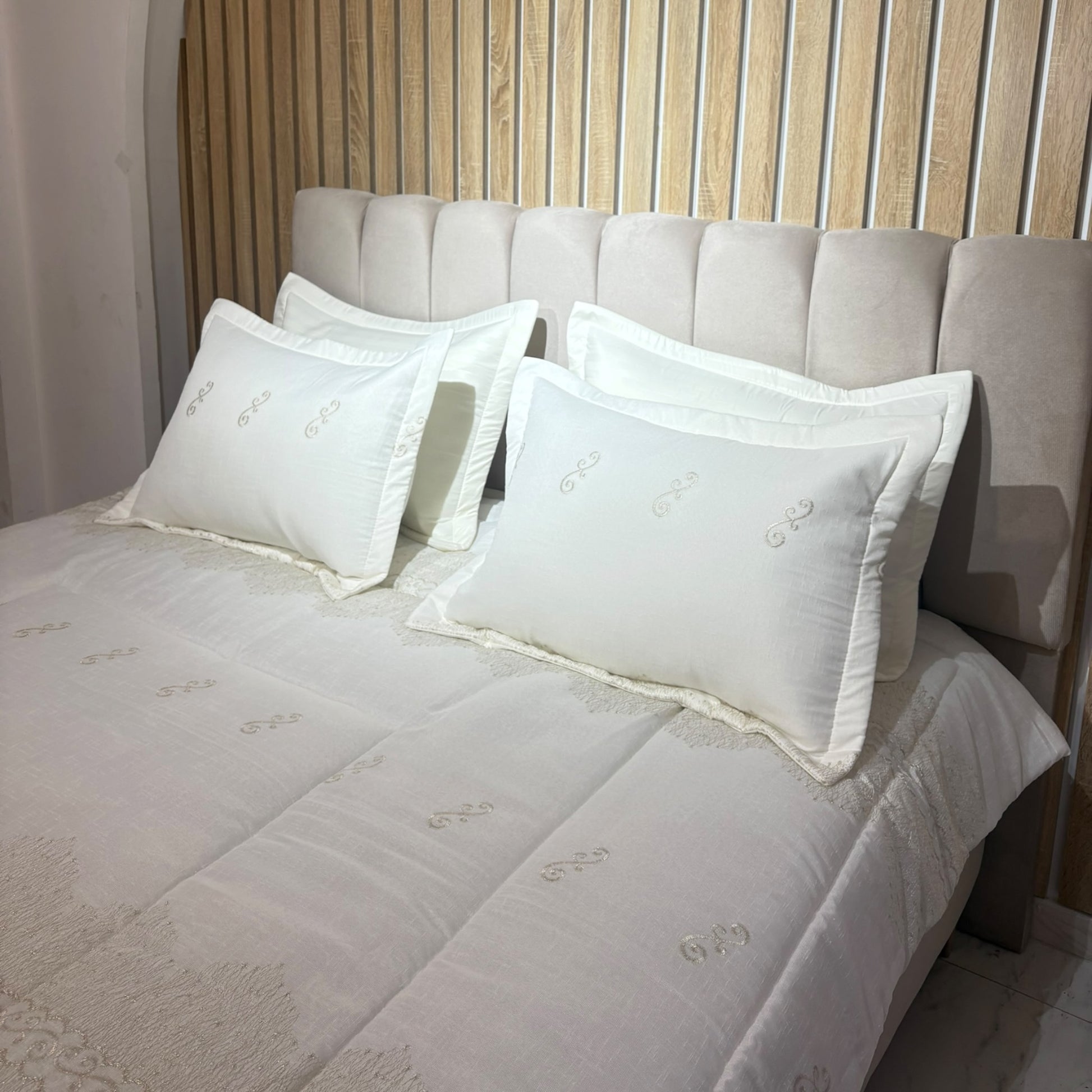 PARURE DE LIT MARIAGE KING SIZE KAMRAYA – MBH