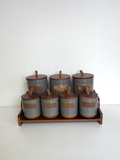 Ensemble de Rangement Cuisine en Céramique – MBH