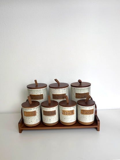 Ensemble de Rangement Cuisine en Céramique – MBH