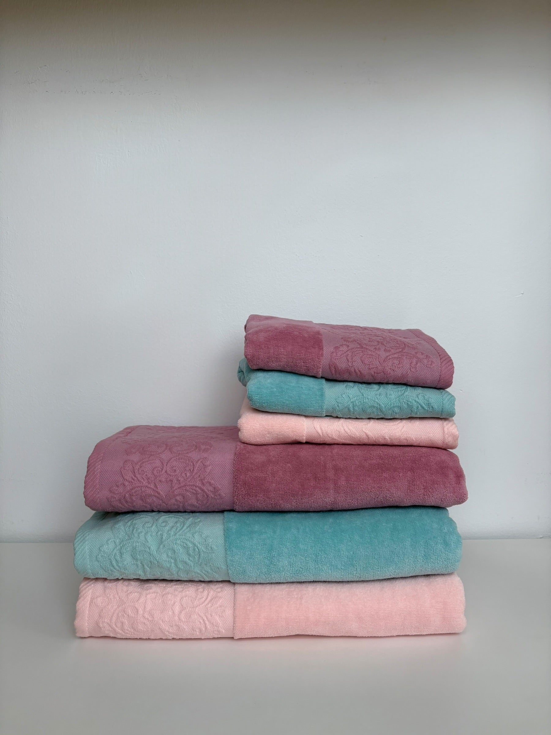 Ensemble de 2 Serviettes 100% Coton – MBH