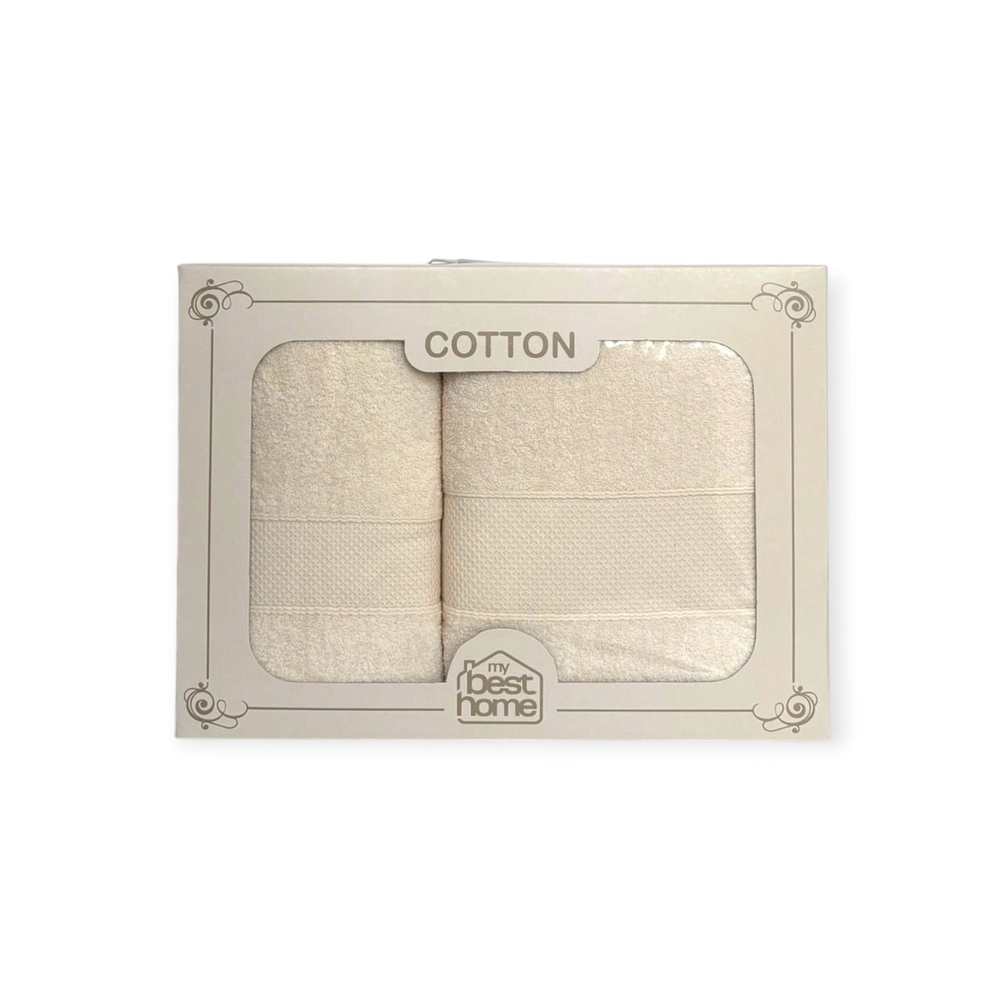 Ensemble de Douche 2 Pièces 100% Coton – MBH