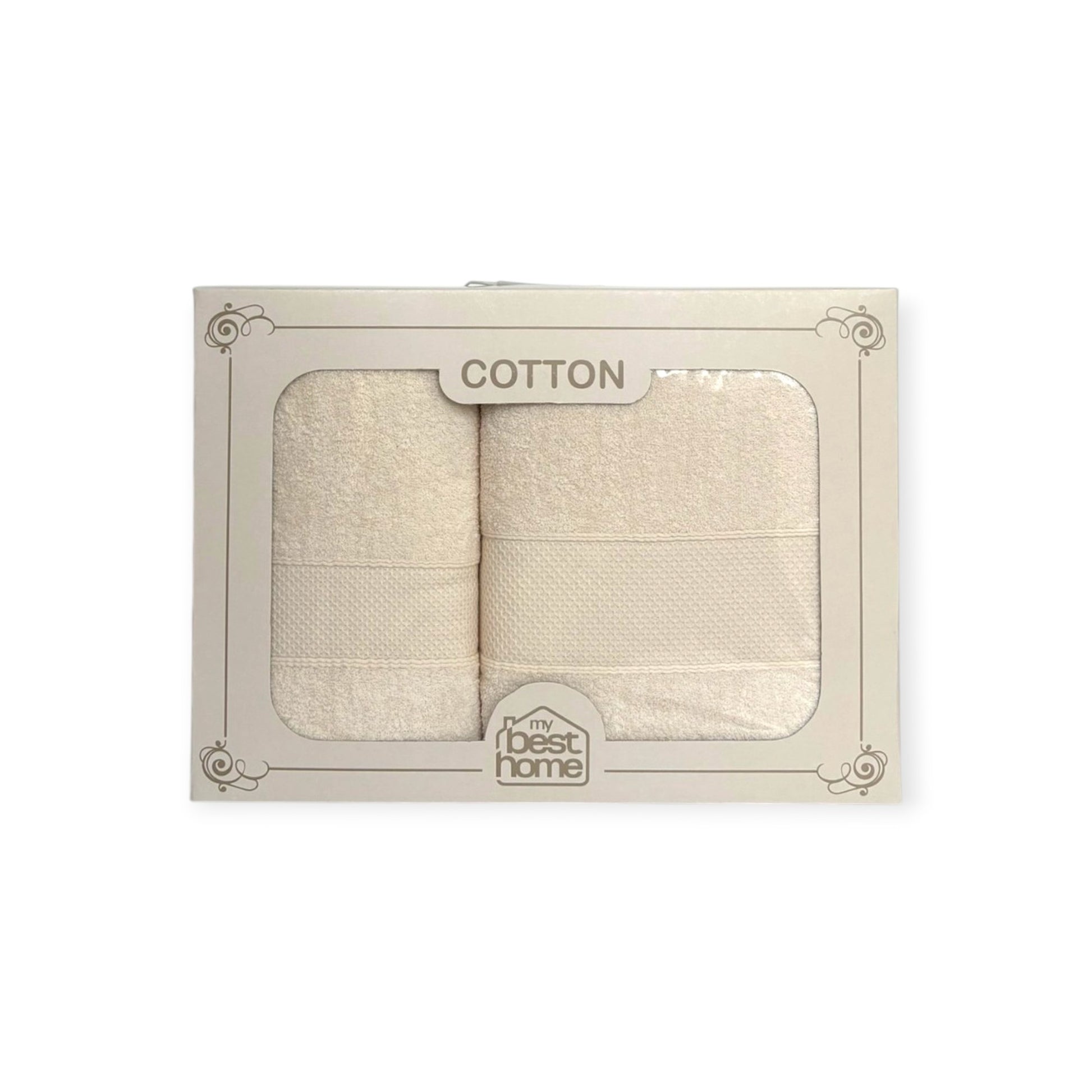 Ensemble de Douche 2 Pièces 100% Coton – MBH