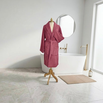 Peignoir Unisexe en Coton Pur – MBH